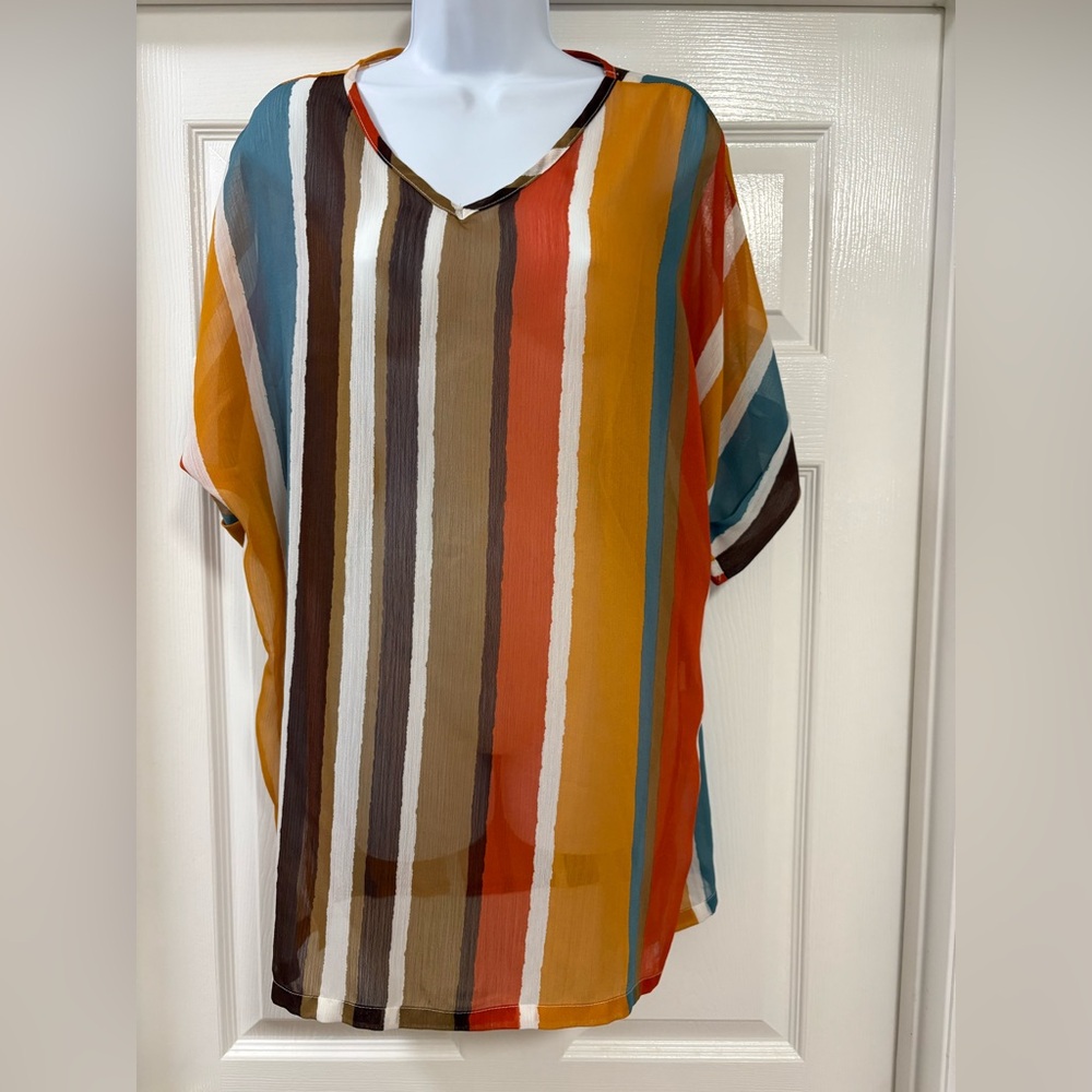 Marleylilly thing top with capped sleeves